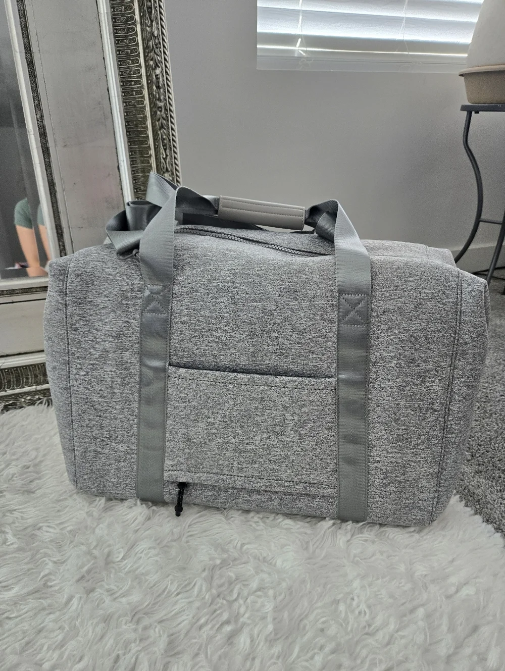 ALDO BRODDIE UNISEX - Weekend bag - Heathered Grey. One size. New.